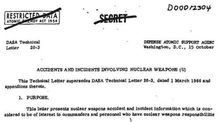 Broken Arrows: How Many Nuclear Accidents Have We Had? | American Experience | Official Site