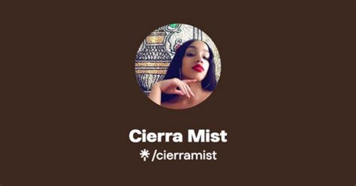 Cierra Mist Only Fans Leak Expos