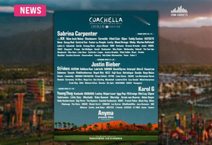 Coachella Releases Full Star-Studded Lineup, Set Times |