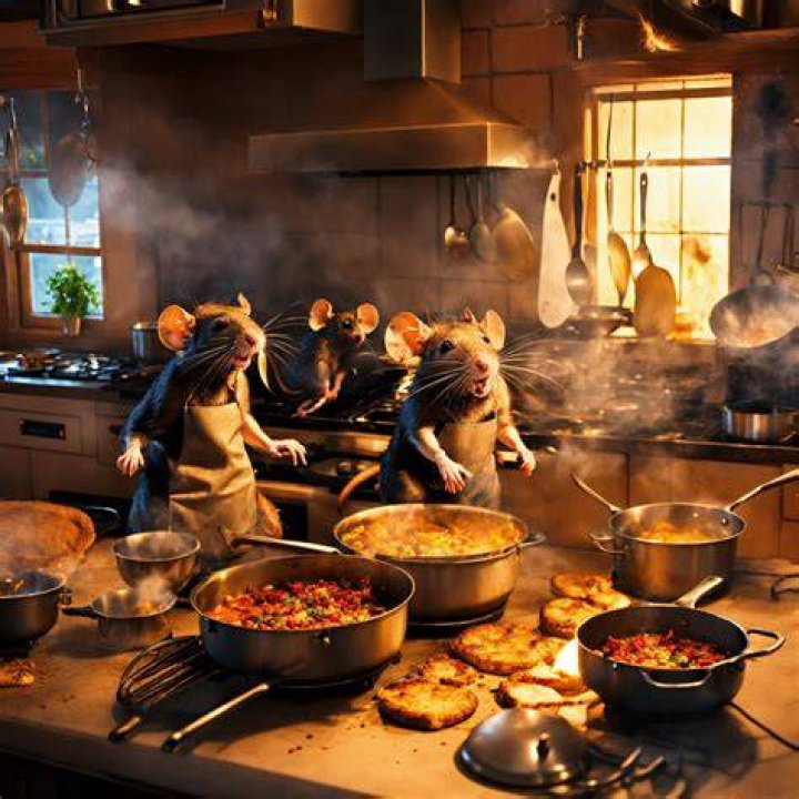 Cooking Up A Storm In The Kitchen