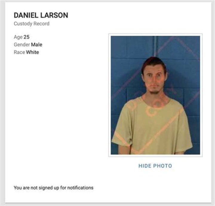 Daniel Larson Arrest: What Did He Do? Charges & Criminal History