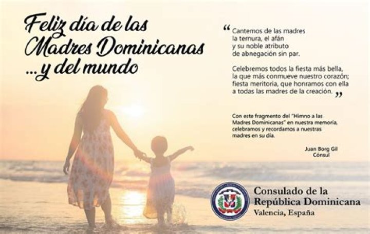 Feliz Dia De Las Madres Dominicanas