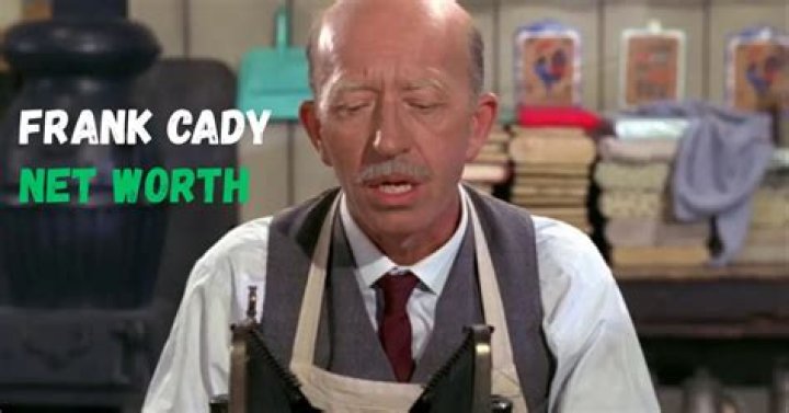 Frank Cady Net Worth ·