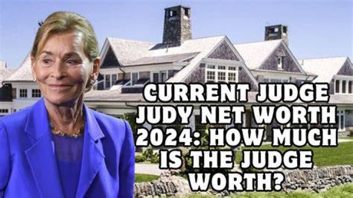 How To Build A Net Worth Like Judge Judy In 2024