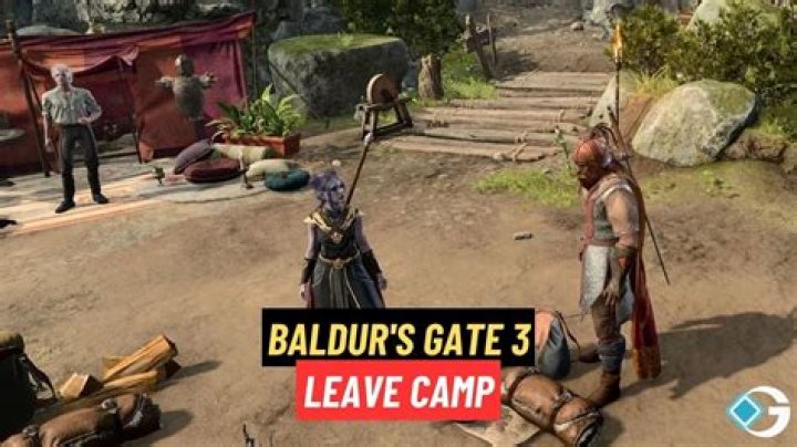 How To Enter & Leave Camp in Baldurs Gate 3 (BG3) |