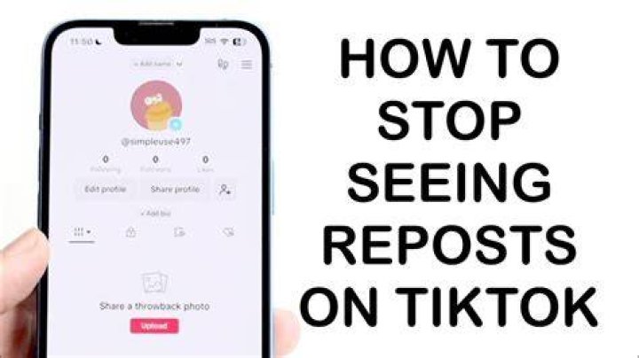 How to Stop Seeing Reposts on TikTok