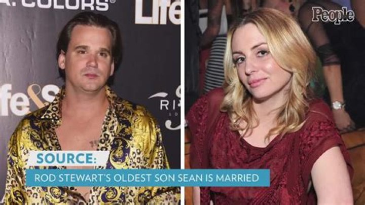 Rod Stewart's Son Sean Stewart Marries Jody Weintraub in Las Vegas