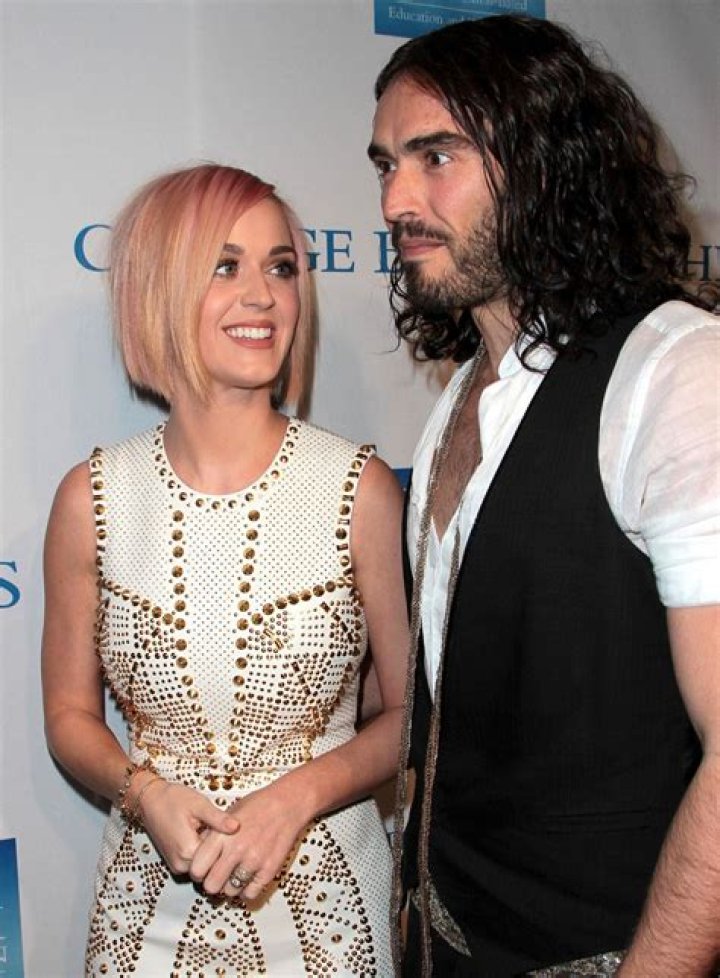 Russell Brand Mentions Katy Perry as She References Their Wedding