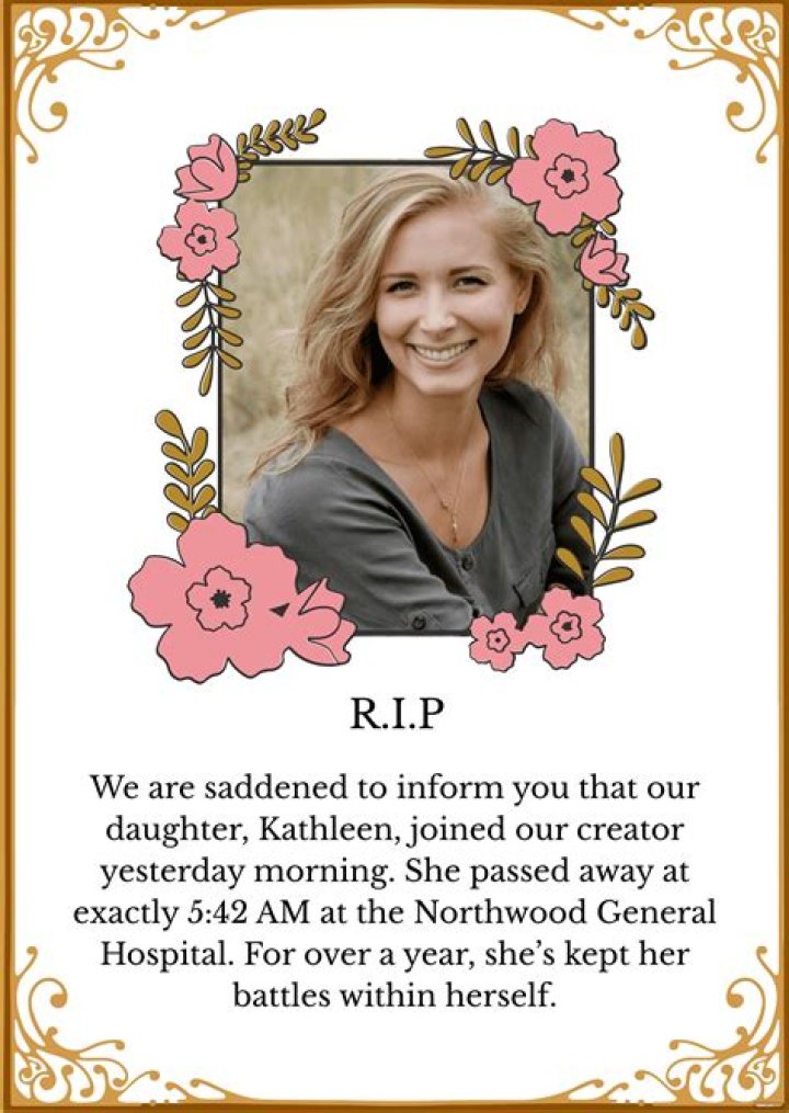 Sienna Berry's Death, Obituary, And Cause Of Demise