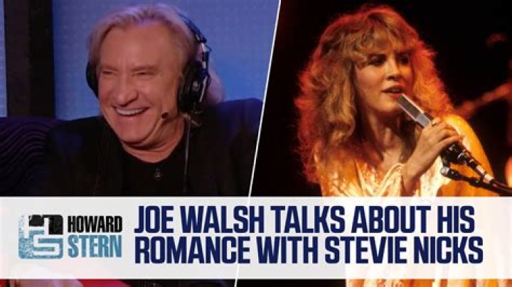 Stevie Nicks S Relationship With Joe Walsh