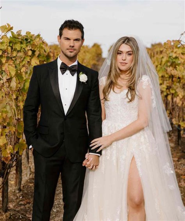 Taylor Lautner Got Married To His Long-Time Girlfriend Taylor Dome