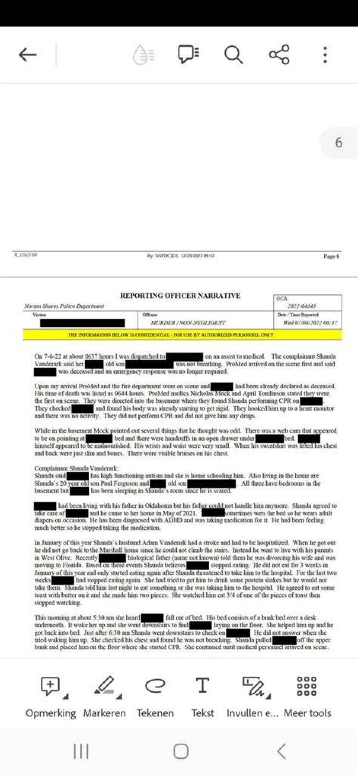 Timothy Ferguson Autopsy Report